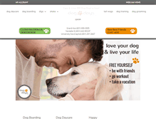 Tablet Screenshot of dogdaysinc.com